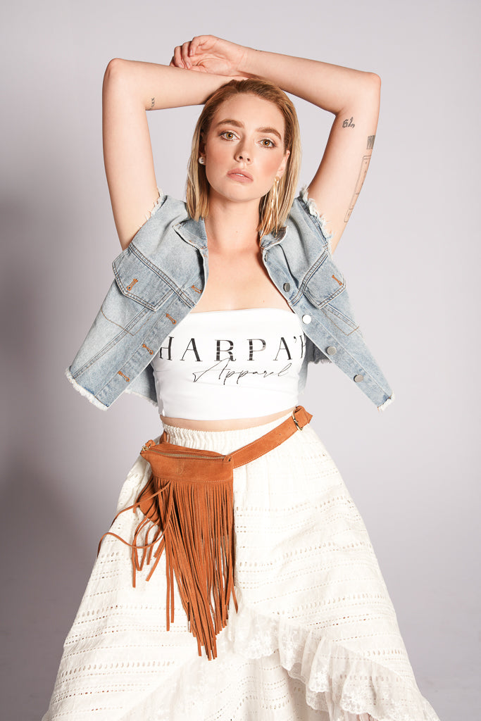 Signature Bandeau Tube Top Harpah Apparel